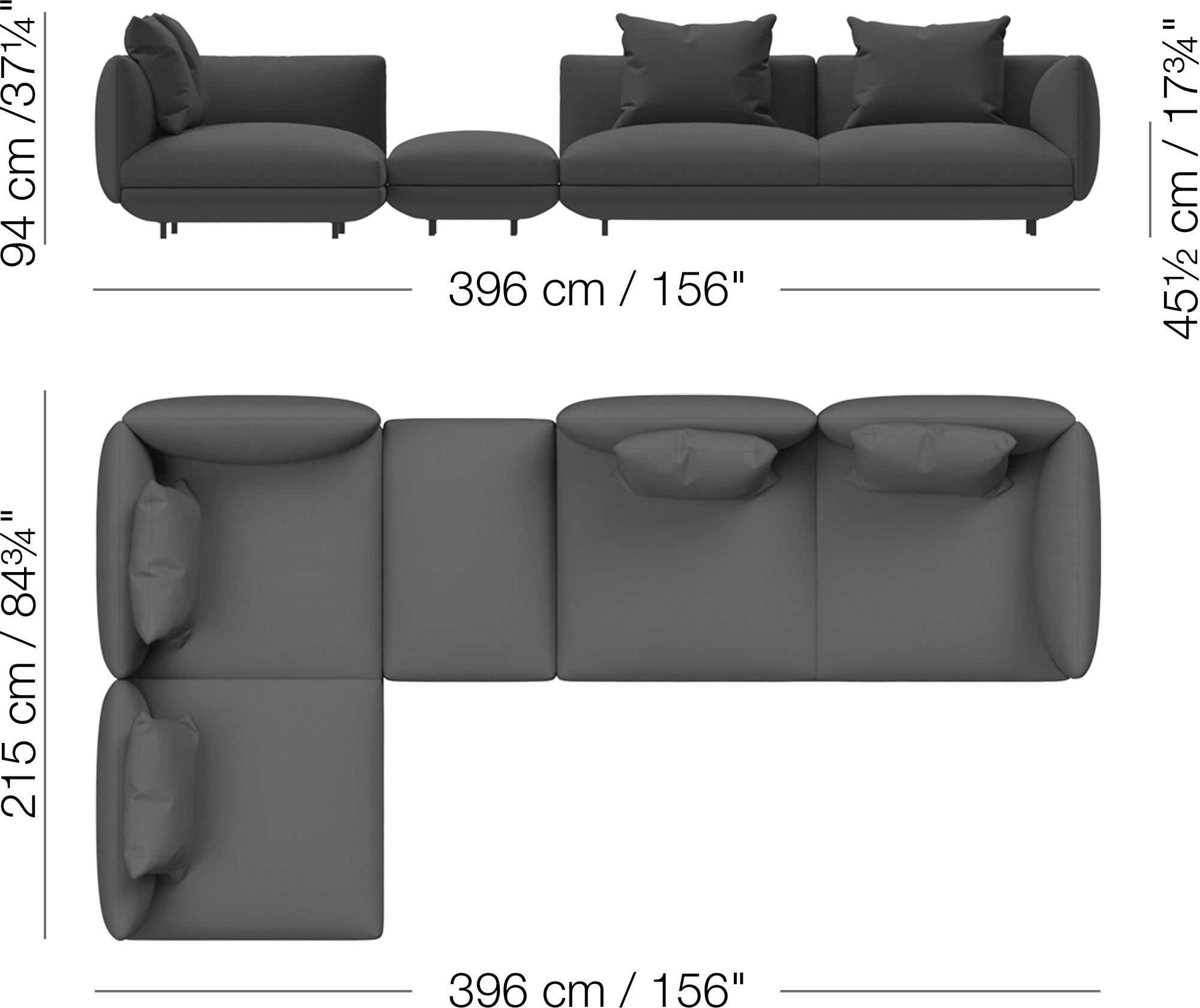 【okinamaroさま専用】BoConcept革張りソファ小 BoConcept OSAKA SOFA / ボーコンセプト オオサカ ソファ タフ
